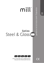 MILL Glass Series Assembly And Instruction Manual предпросмотр