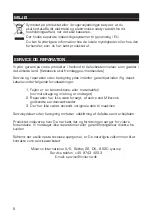 Preview for 6 page of Millarco 58.124 User Manual