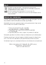 Preview for 11 page of Millarco 58.124 User Manual