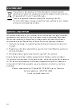 Preview for 21 page of Millarco 58.124 User Manual