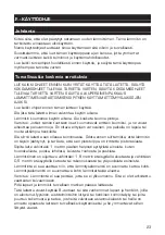 Preview for 23 page of Millarco 58.634 User Manual