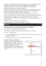 Предварительный просмотр 25 страницы Millarco 58.634 User Manual