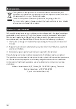 Preview for 36 page of Millarco 58.634 User Manual