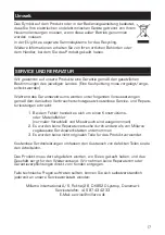 Preview for 17 page of Millarco 61.016 User Manual