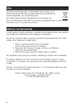 Preview for 8 page of Millarco 61.021 User Manual