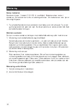 Preview for 12 page of Millarco 61.021 User Manual