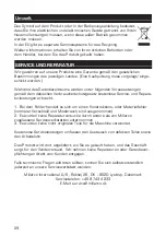 Preview for 29 page of Millarco 61.021 User Manual