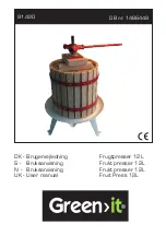 Preview for 1 page of Millarco 91.420 User Manual