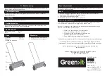 Preview for 4 page of Millarco Green-it 5119794 User Manual