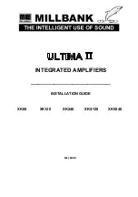 Предварительный просмотр 1 страницы Millbank ULTIMA II XK120 Installation Manual