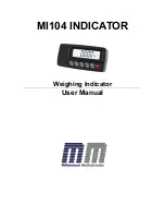 Millenium Mechatronics MI104 User Manual preview