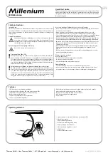 Millenium 538924 Quick Start Manual preview