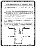 Предварительный просмотр 9 страницы Millenium M-007-SL LOCK-ON TREESTAND Instruction Manual