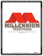 Предварительный просмотр 16 страницы Millenium M-007-SL LOCK-ON TREESTAND Instruction Manual