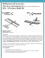 Millenium slow stick x Assembly Instructions Manual предпросмотр