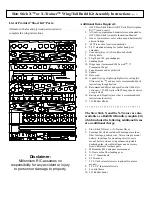 Предварительный просмотр 2 страницы Millenium slow stick x Assembly Manual