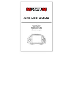 Millennium Arcade 3000 Instruction Manual preview