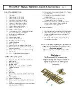 Предварительный просмотр 2 страницы Millennium MICRO-SSX Assembly Instructions Manual