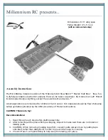 Preview for 1 page of Millennium MicroSSX Assembly Instructions Manual