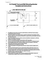 Preview for 12 page of Miller & Kreisel Sound K-4 Tripole Operation Manual