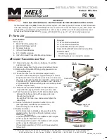 Miller Edge MEL-K20 Installation Instructions предпросмотр