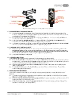 Предварительный просмотр 3 страницы Miller Edge RBAND Installation Instructions Manual