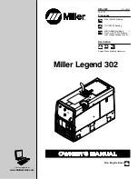 Предварительный просмотр 1 страницы Miller Electric 280 NT Owner'S Manual