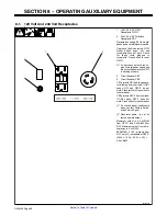 Предварительный просмотр 44 страницы Miller Electric Big 40 CAT Owner'S Manual