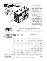 Предварительный просмотр 23 страницы Miller Electric Big 40 WG Owner'S Manual