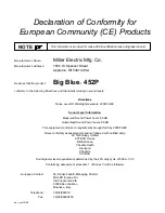 Предварительный просмотр 6 страницы Miller Electric Big Blue 302P Owner'S Manual