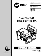 Miller Electric Blue Star 145 User Manual preview