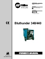 Предварительный просмотр 1 страницы Miller Electric Bluthunder 340 Owner'S Manual