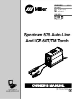 Miller Electric CE-60T Owner'S Manual preview