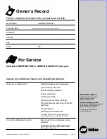 Preview for 12 page of Miller Electric Coolmate Coolmate 4 Owner'S Manual