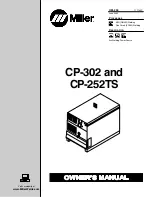 Предварительный просмотр 1 страницы Miller Electric CP-252TS Owner'S Manual