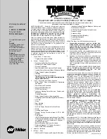 Preview for 39 page of Miller Electric D-74D Owner'S Manual