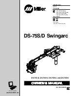 Miller Electric DS-75D12 Swingarc Owner'S Manual предпросмотр