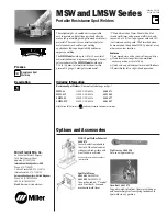Miller Electric LMSW Series Specifications предпросмотр
