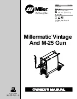 Miller Electric MIGmatic M-25 Owner'S Manual preview