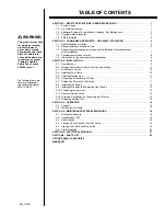 Предварительный просмотр 3 страницы Miller Electric Millermatic 250X Owner'S Manual