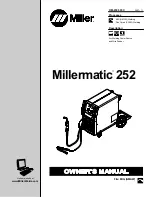 Miller Electric Millermatic 252 Owner'S Manual предпросмотр