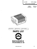 Предварительный просмотр 5 страницы Miller Electric MO-200/200 Owner'S Manual