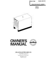 Miller Electric MP-45E Owner'S Manual предпросмотр