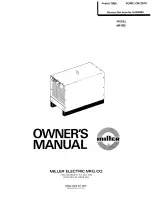 Miller Electric MP-75E Owner'S Manual предпросмотр