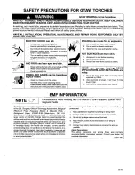 Предварительный просмотр 3 страницы Miller Electric MT-17 Series Owner'S Manual