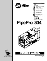 Miller Electric PipePro 304 Owner'S Manual предпросмотр