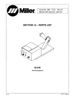 Предварительный просмотр 37 страницы Miller Electric S-21E Technical Manual