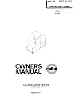 Miller Electric S-42GL Owner'S Manual предпросмотр