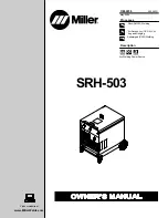 Miller Electric SRH-503 Owner'S Manual предпросмотр