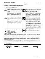 Предварительный просмотр 1 страницы Miller 043 927 Owner'S Manual